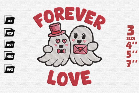 Phantom Lovers Forever Embroidery