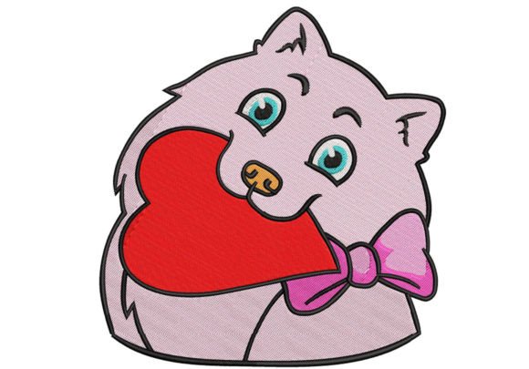 Puppy Love Valentine Embroidery